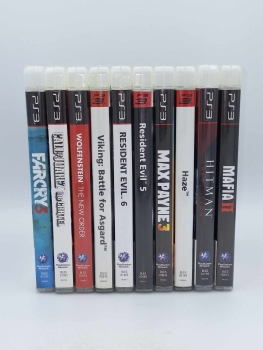 10 Stück Playstation 3 Spielesammlung ab 18